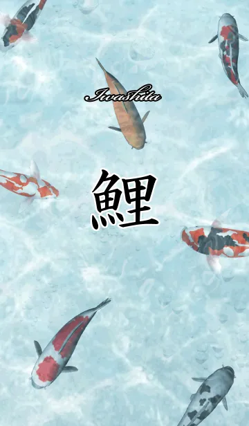 [LINE着せ替え] いわした用和風鯉の画像1
