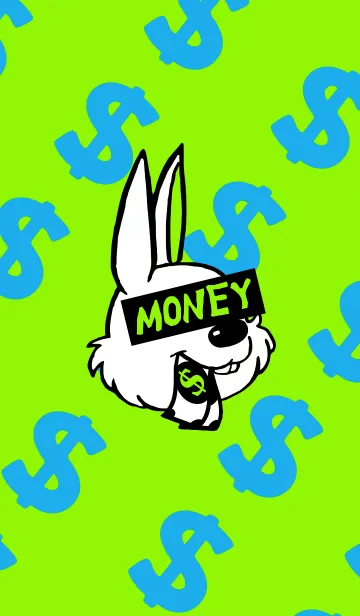 [LINE着せ替え] マネー ラビット 002の画像1