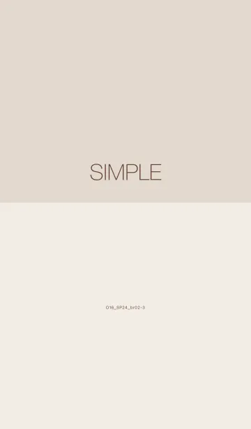 [LINE着せ替え] O16_24_ブラウン2-9の画像1