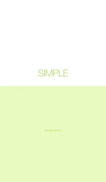 [LINE着せ替え] B17.26_グリーン4-6の画像1