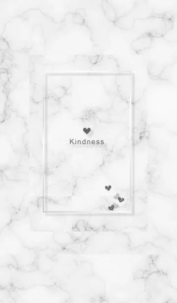 [LINE着せ替え] ～「優しさ♬」♥グレー03_1～の画像1