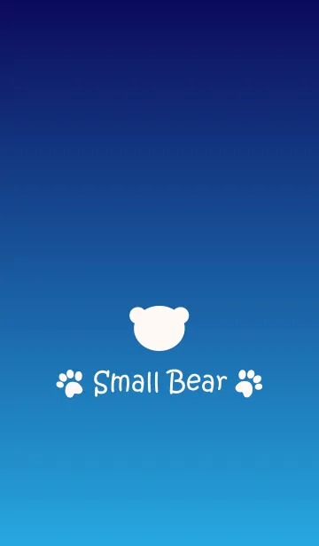 [LINE着せ替え] Small Bear *SKY4*の画像1