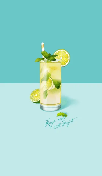 [LINE着せ替え] Keep cool with Mojitoの画像1