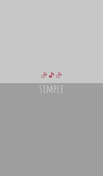 [LINE着せ替え] 音符'くすみグレー'の画像1
