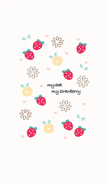 [LINE着せ替え] My chat my strawberry 74の画像1