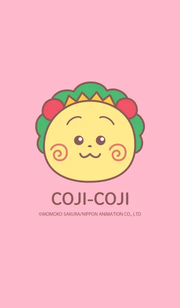 [LINE着せ替え] コジコジ☆ビッグフェイス-Pink-の画像1