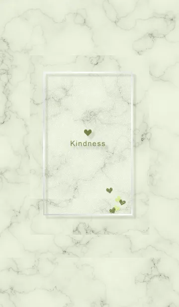 [LINE着せ替え] ～「優しさ♬」♥グリーン09_1～の画像1