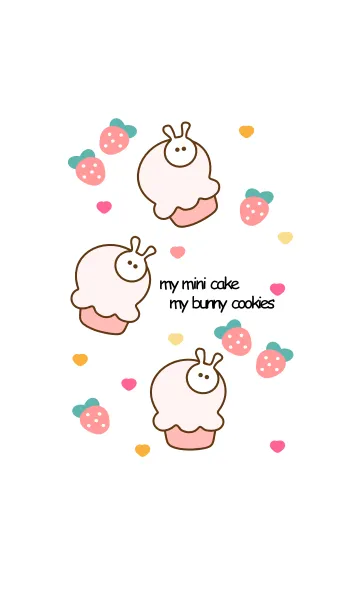 Mini cake & bunny cookies 11の着せ替えメイン画像
