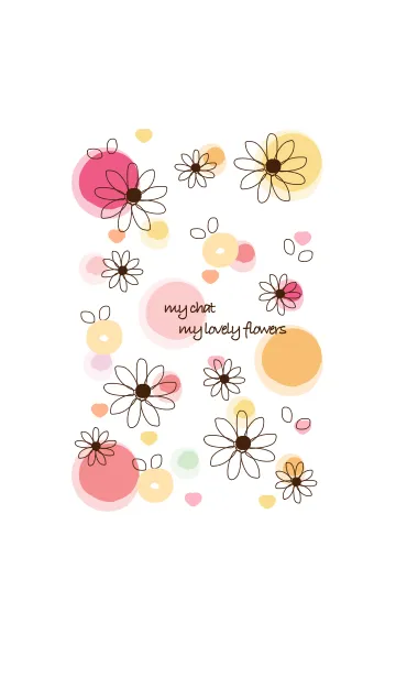 Lovely colorful flower 14の着せ替えメイン画像