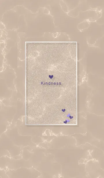 [LINE着せ替え] ～「優しさ♬」♥ブラウン21_1～の画像1