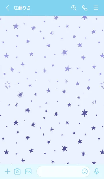 [LINE着せ替え] ミニ スターズ 47の画像3