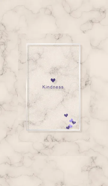 [LINE着せ替え] ～「優しさ♬」♥ベージュ20_1～の画像1