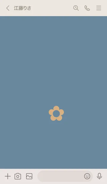 [LINE着せ替え] ザ シンプル ミニ フラワー 45の画像3