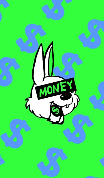 [LINE着せ替え] マネー ラビット 003の画像1