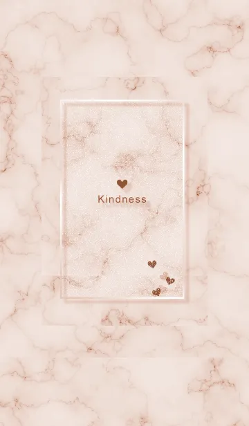 [LINE着せ替え] ～「優しさ♬」♥ブラウン14_1～の画像1