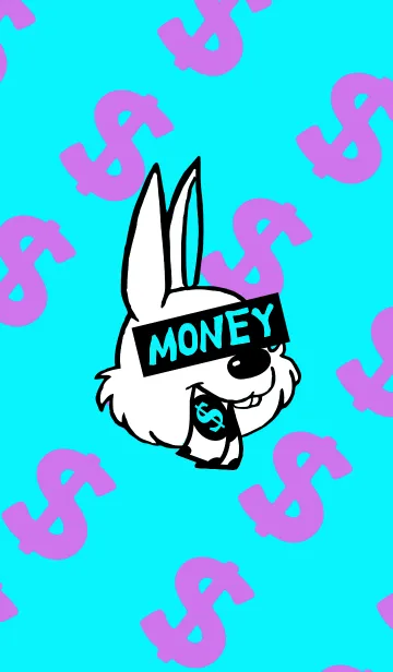 [LINE着せ替え] マネー ラビット 005の画像1