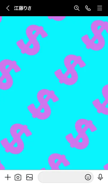 [LINE着せ替え] マネー ラビット 005の画像3