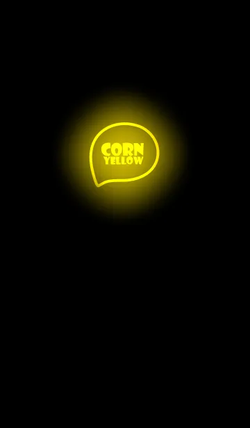 corn yellow Neon Theme Ver.10 (JP)の着せ替えメイン画像