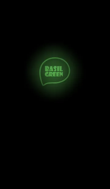 [LINE着せ替え] Basil Green  Neon Theme Ver.10 (JP)の画像1