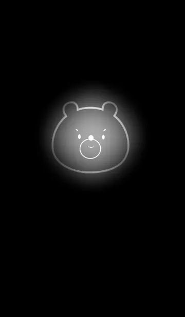 [LINE着せ替え] White Bear  in  Light Theme (JP)の画像1