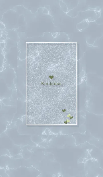 [LINE着せ替え] ～「優しさ♬」♥ブルー28_1～の画像1