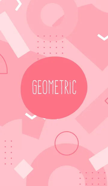 [LINE着せ替え] Geometric Flat 1.2の画像1