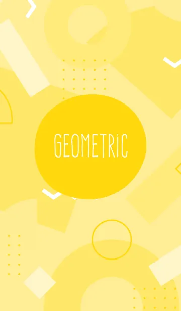 [LINE着せ替え] Geometric Flat 1.6の画像1