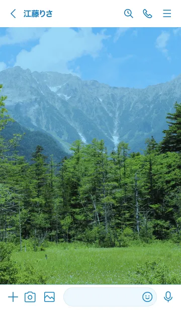 [LINE着せ替え] Mountain healing 4の画像3