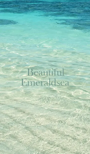 [LINE着せ替え] Beautiful-Emeraldsea.MEKYM 23の画像1