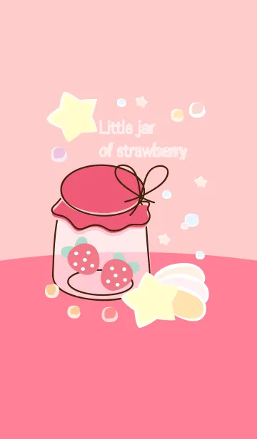 [LINE着せ替え] little jar of strawberry 74の画像1
