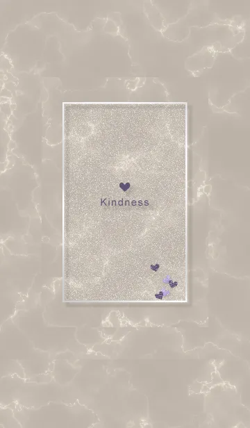 [LINE着せ替え] ～「優しさ♬」♥ブラウン26_1～の画像1