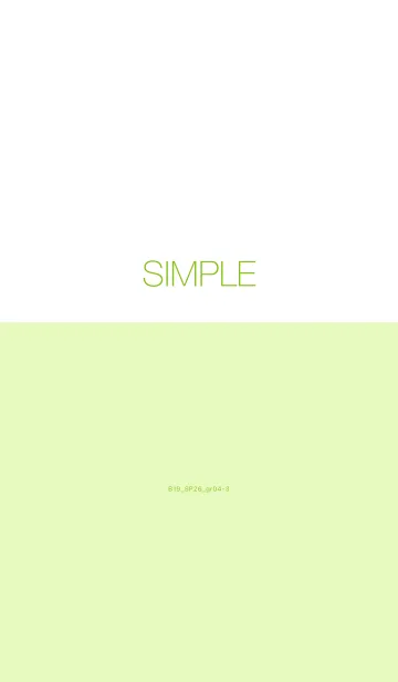 [LINE着せ替え] B19.26_グリーン4-3の画像1