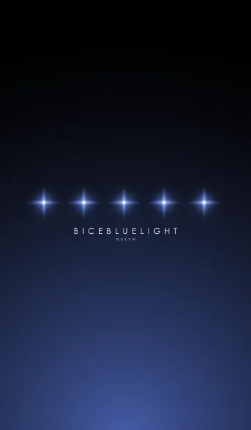 [LINE着せ替え] BICE BLUE STARLIGHTの画像1