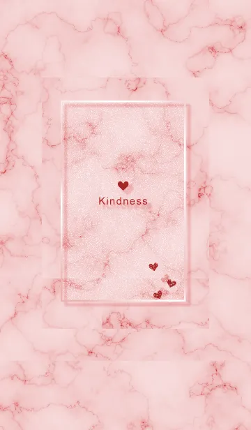 [LINE着せ替え] ～「優しさ♬」♥ピンク17_1～の画像1