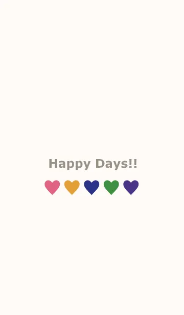 [LINE着せ替え] *.Happy Days.*の画像1