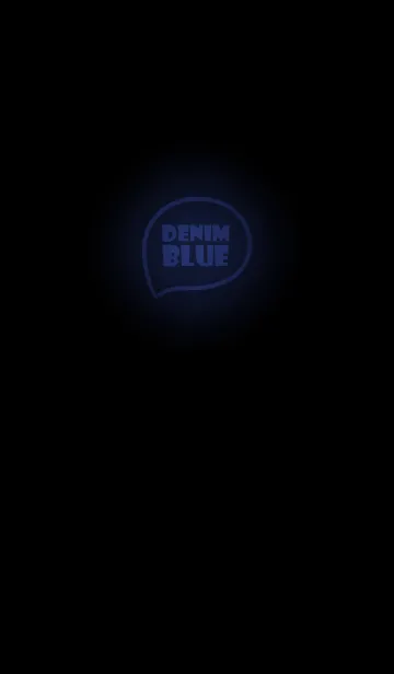 [LINE着せ替え] denim blue Neon Theme Ver.10 (JP)の画像1