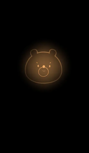 [LINE着せ替え] Bear  in Brown  Light Theme (JP)の画像1