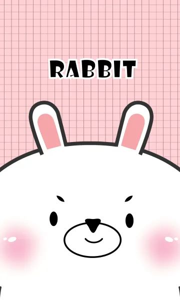 [LINE着せ替え] Little Cute White Rabbit Theme (JP)の画像1