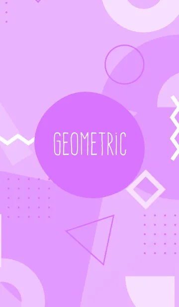 [LINE着せ替え] Geometric Flat 2.3の画像1