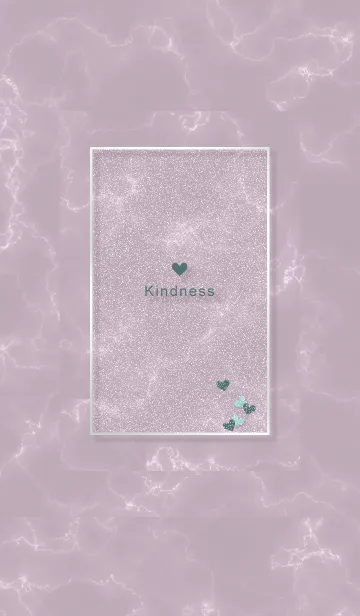 [LINE着せ替え] ～「優しさ♬」♥パープル25_1～の画像1