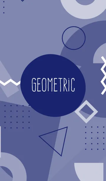 [LINE着せ替え] Geometric Flat 2.4の画像1