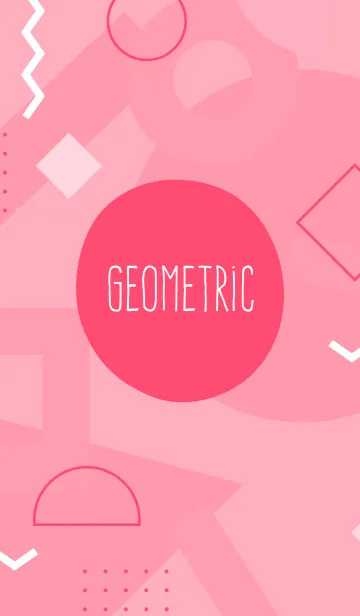 [LINE着せ替え] Geometric Flat 3.2の画像1