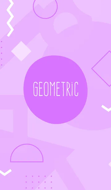 [LINE着せ替え] Geometric Flat 3.3の画像1