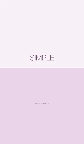 [LINE着せ替え] o19_26_パープル3-3の画像1