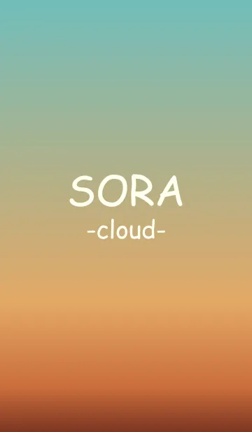 * SORA * -cloud 9-の着せ替えメイン画像