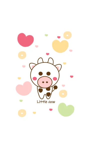 [LINE着せ替え] Little cow 11 :)の画像1