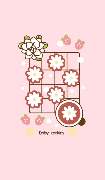 [LINE着せ替え] Little daisy cookies 7の画像1
