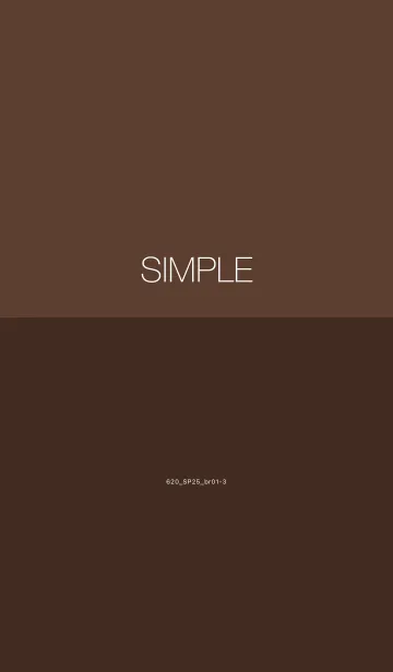 [LINE着せ替え] 620.25_ブラウン1-3の画像1