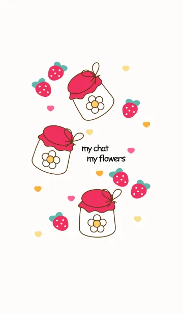 [LINE着せ替え] Flower in the jar 15の画像1