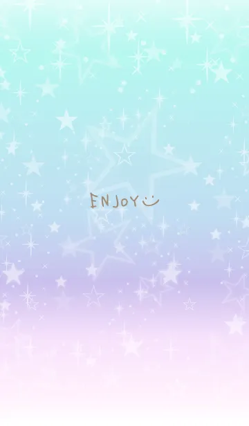 [LINE着せ替え] 星 グラデーション11の画像1